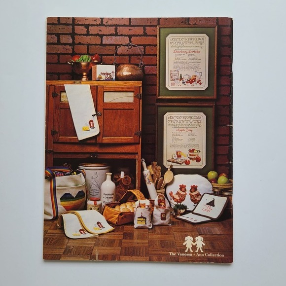 5/$12 Cross Stitch Booklet Buttermilk Biscuits Country Farmhouse 1981 - Picture 2 of 6